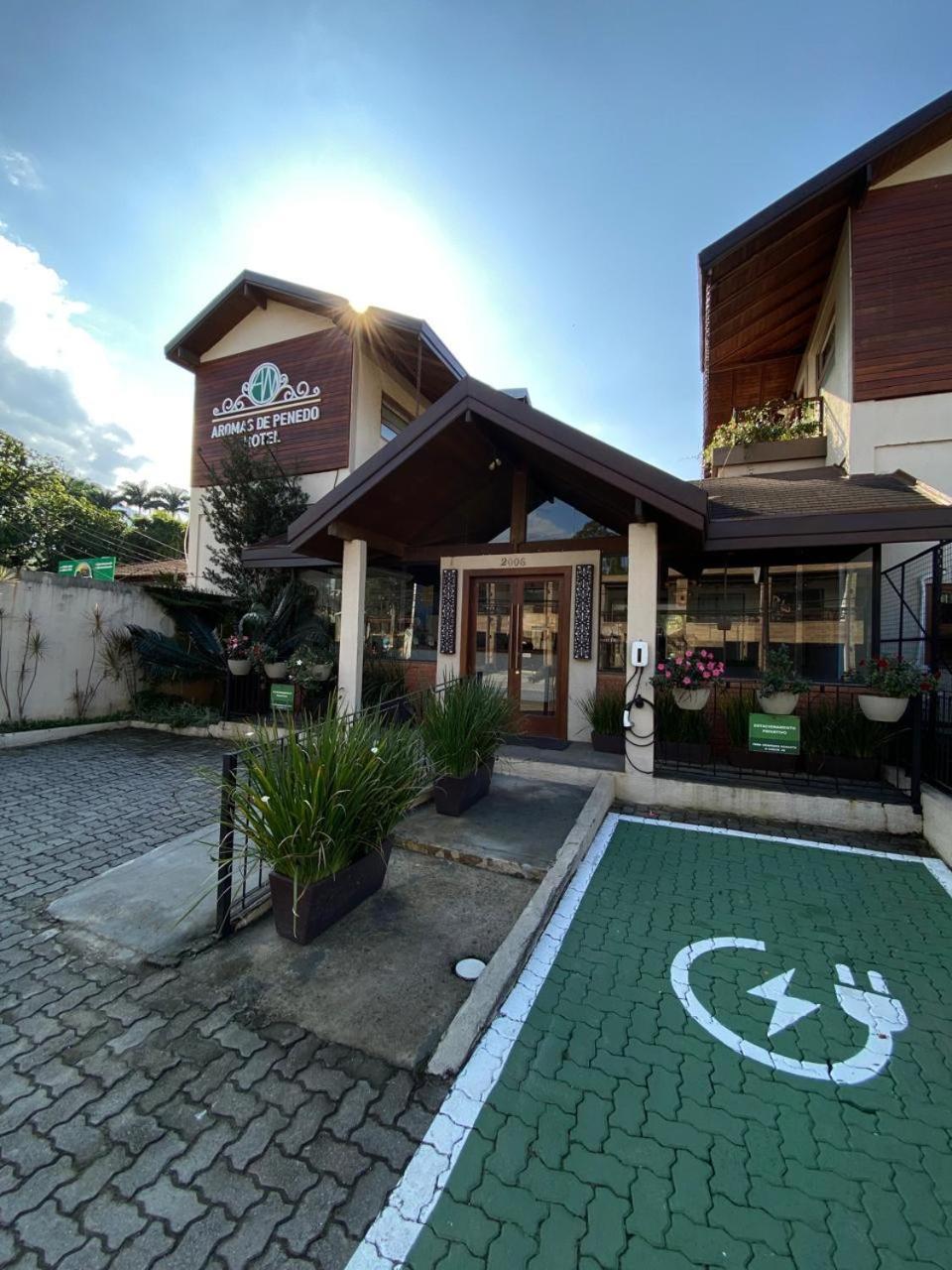 Hotel Aromas De Penedo 佩尼多 外观 照片